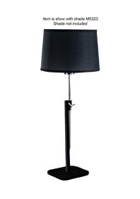 Habana Black Table Lamps Mantra Shaded Table Lamps